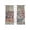Brown, variant on Vintage Abstract Sheer Curtains 72 Inch Length 2 Panels Set Window Treatments, Retro Classic Pattern Texture Light Brown Rod Pocket Semi Curtains for Living Room/Bedroom/Kitchen Décor, 104"W x 72"L