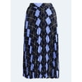 thumbnail image 5 of Free Assembly Women's and Women's Plus Sunburst Pleat Argyle Maxi Skirt, Sizes XS-4X, 5 of 6