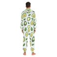thumbnail image 4 of FORMRS Onesies Pajama for Adults Unisex Hoodie Winter Jumpsuit One Piece Sleepwear, Sizes S-2XL, Avocado, 4 of 7