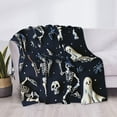 thumbnail image 4 of Halloween Throw Blankets Super Soft Blanket Halloween Bat Pumpkin Cozy Blanket for Bedroom and Living Room 50"X40", 4 of 6