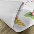 thumbnail image 5 of Ambesonne Ice Cream Place Mats Set of 4, Summer Flavors, Standard Size, Sand Brown Pale Pink, 5 of 6