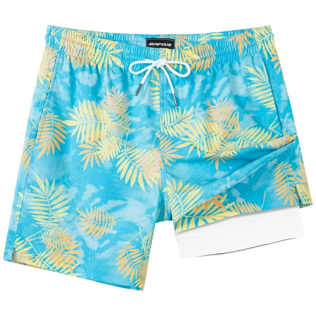 Traje de baño SURF CUZ con forro de compresión y secado rápido de 7" Talla XS