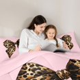 thumbnail image 5 of Castle Fairy 2-Piece Twin Size Comforter Set, Bow and Cheetah Animal Print, 5 of 8