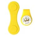 thumbnail image 4 of Silicone Golf Ball Marker Holder Strong Magnetic Mini Golf Position Calibration Clamp Professional Reusable Useful Golf Supplies 2PCS Red, 4 of 6