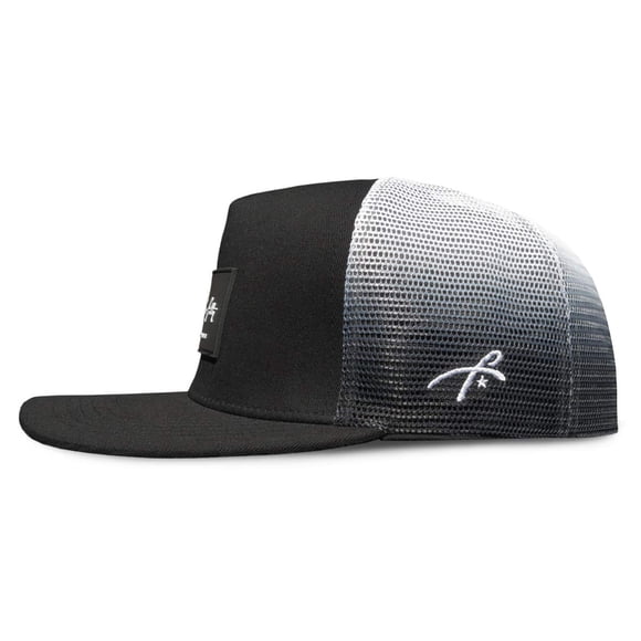 Gorro de camionero Grace Folly Black Fade Snapback de malla unisex