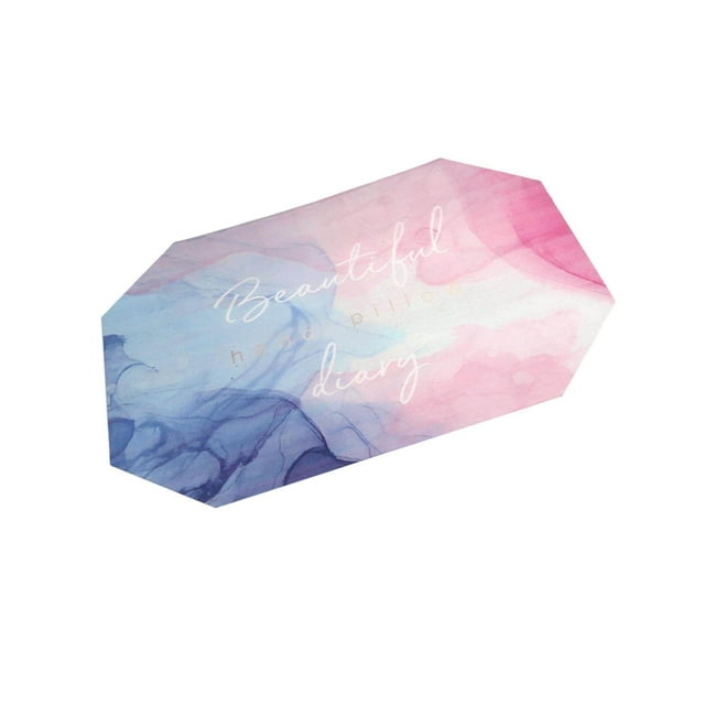 Manicure Coussin de Repos / Main Nail Art Bras Coussin Salon Maison DIY Bleu Mat A