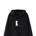 thumbnail image 3 of Sudadera con Capucha Macarena para Mujer Estampado de Gato XXL, 3 of 4