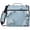 White Butterflies Pattern, variant on Zipper Binder with Shoulder Strap 2 inch 3 Ring Waterproof File Folder Organizer Bag 500 Sheet White Butterflies Pattern