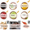 thumbnail image 5 of Dispensador de Salsas de 5,5 L de Gran Capacidad para Mostaza, Ensalada, Kétchup y Mayonesa. Color Café., 5 of 5