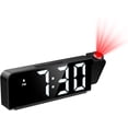 thumbnail image 1 of KeeKit Réveil Numérique à Projection, Réveil Électronique à LED avec Grand Affichage de 7,9 Pouces, Horloge de Bureau Numérique avec Projecteur à 180°, 3 Niveaux de Luminosité Réglables, 1 of 8