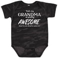 thumbnail image 3 of Inktastic Yeah My Grandma is Pretty Awesome Boys or Girls Baby Bodysuit, 3 of 5