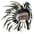 thumbnail image 4 of Tocado de plumas de jefe , accesorio fotográfico, sombrero, tocado para actuación, cosplay, 4 of 8