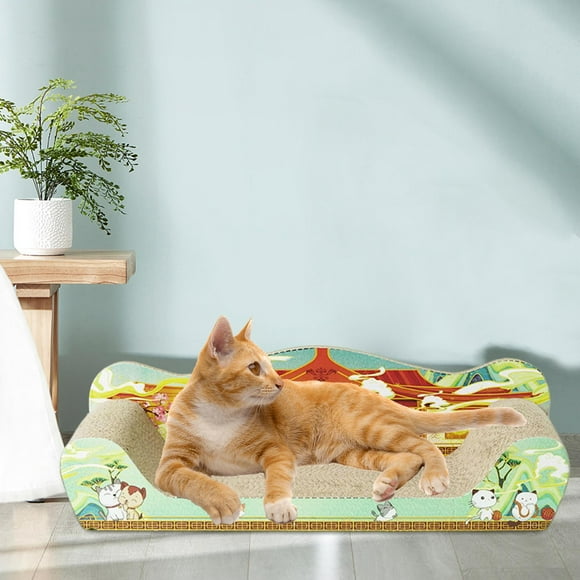 Rascadores para gatos Fernando Cama para rascar Muebles para gatos 51cmx27cmx15cm Almohadillas para rascar gatos