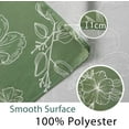 thumbnail image 6 of Sage Green Oval Tablecloth 60 x 84 Inches, Leaves Flower Summer Autumn Tablecloth Table Cover Table Cloths for Parties Kitchen Table, Polyester Fabric Floral Tablecloth, Sage Green Decor Accessories, 6 of 6