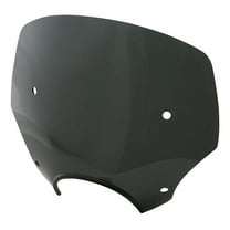 Memphis Shades El Paso 15" Tall Sportshield Dark Black Smoke,9" Cutout (MEP5265)