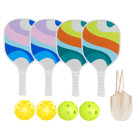 Guardoinrt Portable Pickleball Rackets With Lightweight Paddles For Men Women Outdoor And Indoor Games . Sturdy And Durable Summer
