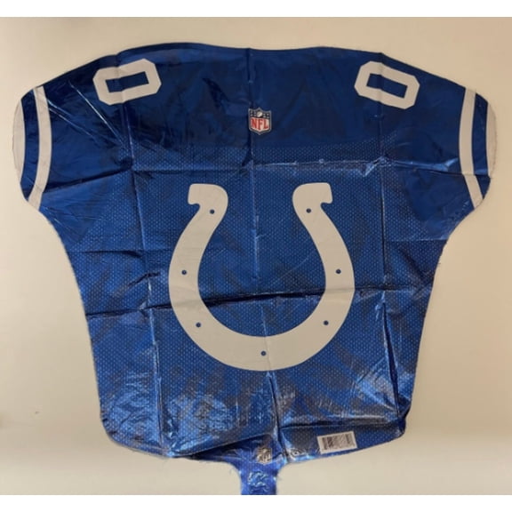 19" INDIANAPOLIS COLTS Jersey Balloon Party Supplies Decorations Foil Mylar Balloon