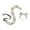 Brown Camel White, variant on Runquan Cat Ears and Tail Set Cosplay Cat Ears Hair Hoop for Halloween Prom Birthday Black Orange White