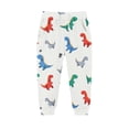 thumbnail image 1 of Cowsor Toddler Kids Cotton Active Jogger Pants,Kids Cartoon Sweatpants Casual Lounging Bottoms, 1 of 3