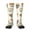 2 Black-2, variant on Shiba Head Face Print Thigh High Socks Extra Long Stretchy Sock Women Over Knee High Opaque Stocking Daily Wear