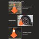 thumbnail image 4 of Cono de Construcción Naranja ANGGREK 4PCS Cono de Seguridad Vial, 4 of 7