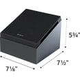 thumbnail image 2 of Sony SS-CSEM2 Dolby Atmos Enabled Upfiring Height Speakers, Pair (2025) Bundle with Deco Essentials 100 foot Speaker Wire Cable, 5 Pairs High-Quality Speaker Banana Plugs and Deco Gear 4K HDMI Cable, 2 of 11