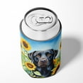 thumbnail image 4 of Labrador Retriever in Sunflowers Can or Bottle Hugger 3 in x 5 in, 4 of 5