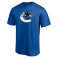thumbnail image 2 of Men's Royal Vancouver Canucks Logo T-Shirt, 2 of 3