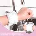 thumbnail image 2 of Wrist Washband, Elastic Reusable Face Wash Wristbands,Absorbent Towel Wristband, Microfiber Wrist Wash Towel Band,Spa Wrist Washband, 2 of 5