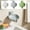 Green, variant on Txlpkdyx Wall Mounted Leaf Shaped Soap Dish,No Drilling Required Drainable Soap Tray,for Bathroom & Kitchen