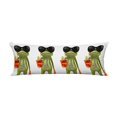 thumbnail image 1 of EREHome Frog glasses Pillow Cover Body Pillowcase Pillow Protector 20x60 Inch, 1 of 1