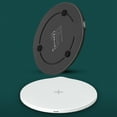 thumbnail image 5 of Qi Chargeur Sans Fil 15W Mince Rond Technologie de Contrôle Base de Charge Rapide, 5 of 5