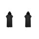 thumbnail image 4 of Wosthever Toalla De Microfibra Para Baño Unisex Absorbente Toallas De Baño Ligeras Y Cómodas Para El Cuerpo Surf Poncho Toalla De Playa Negro negro 1 2piezas, 4 of 6