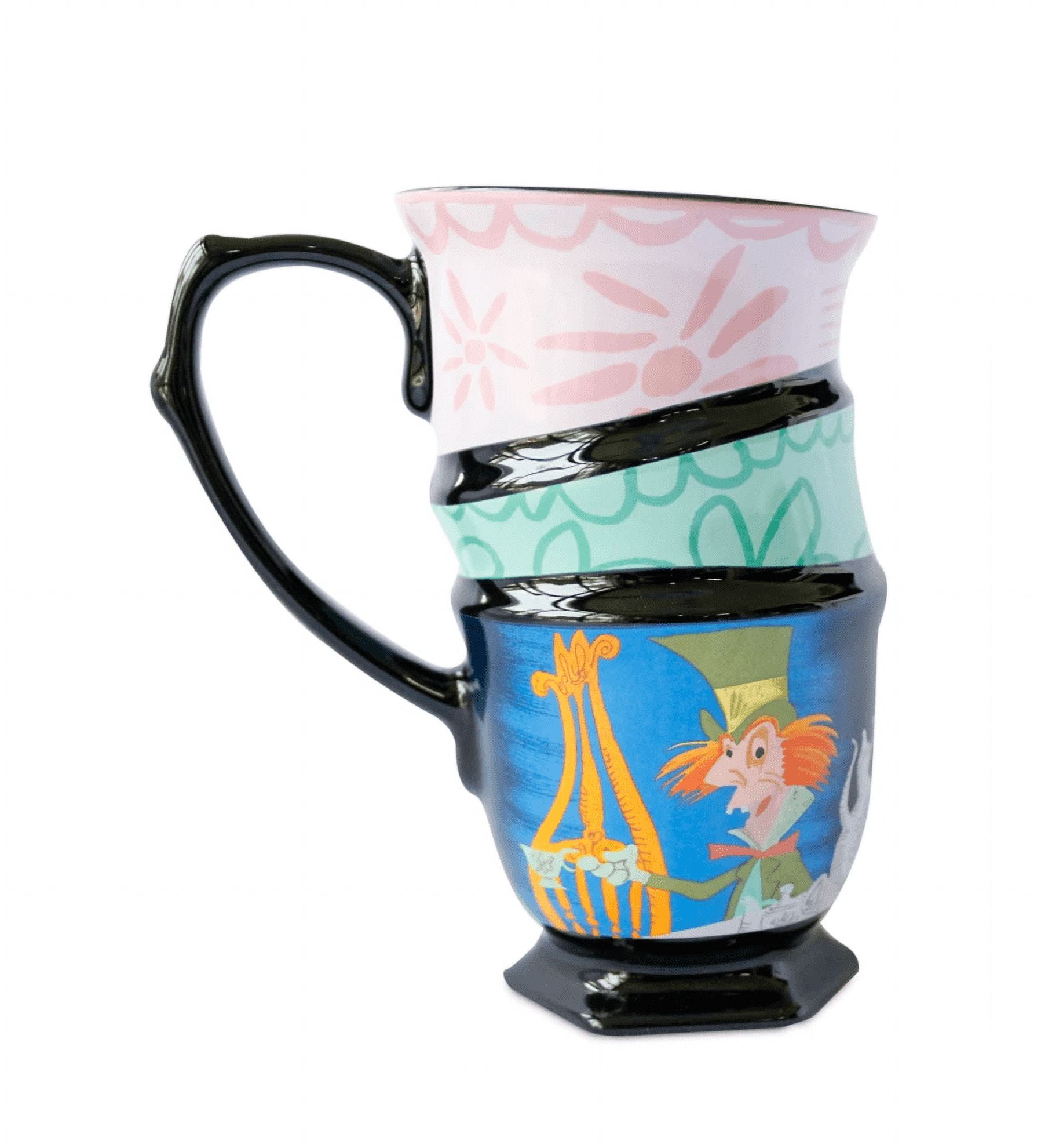  Disney Half Moon Bay Alice in Wonderland Shaped Mug - Door Knob  - 3D Mug - Alice in Wonderland Gifts - Office Mug : Home & Kitchen