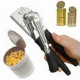 thumbnail image 2 of Metal Manual Can Opener, Rotating Can Opener, Heavy Duty Commercial Can Opener, 360 Degree Durable Crank Can Openers, Portable Bottle Opener with Ergonomic Handle for Home Office, 2 of 4