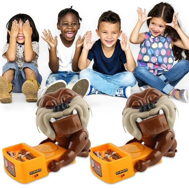 1 Set Novelty Toys Beware toys for kids dog of The Dog Don t Wake The Dog Toys Table Games Funny Parent Child Games Bad Dog Gnaw Bones