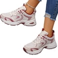 thumbnail image 5 of Willtoo Women's Chunky Fashion Sneakers Casual Sports Shoes Mesh Breathable Athletic Gym Workout Tennis Shoe Platform Thick Walking Shoes, 5 of 5