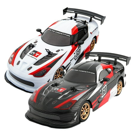 

2.4GHz 1/16 4WD RC Car Vehicles Full-Scale Throttle Design Beginners First Car Toys Trainer Black