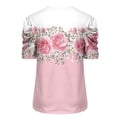 thumbnail image 4 of COM1950s Blouses pour Femmes Mode, Hauts à Manches Courtes pour Femmes, T-Shirt Décontracté à Manches Courtes Ample, Blouses et Hauts de Mode pour Femmes, Hauts de Mode pour Femmes, Blouses et Hauts pour Femmes, 4 of 9