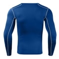 thumbnail image 3 of YAYUBA Men's Compression Long Sleeve Shirt, Athletic Base Layer for Running Workout, Undershirt Sport Quick Dry Tops, 3 of 3
