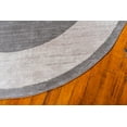 thumbnail image 2 of Jill Zarin Uptown Abstract Modern Area Rugs, Gray, 8' 0 x 8' 0 Round, 2 of 8