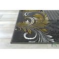 thumbnail image 5 of Handcraft Rugs - Yellow, Gray, Silver, Black, Abstract Area Rug Modern Contemporary Floral and Patchwork Geometric Design, 5 of 8