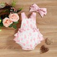 thumbnail image 5 of Gibobby Ropa Para Bebe sin mangas para bebés y niñas, ropa de Color rosa, estampado de , prendas de vestir(Rosa, 9-12 Meses), 5 of 5