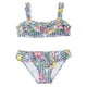 thumbnail image 1 of Traje De Baño Para Niñas Traje De Baño Para Niños Pequeños Sling Flower Dolphin Print Beach Ruffle Bikini Suit Multicolor Odeerbi  LM103-3445, 1 of 5