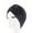 Black, variant on CSChome Beanie Hat Women Hat Good Stretch Wind-proof Tear-resistant Shrink Brimless Warm Sequin Trim Flower All Match Turban Hat Fashion