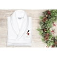 thumbnail image 5 of Authentic Hotel and Spa Authentic Hotel & Spa Unisex Turkish Cotton Terry Bath Robe with Snowman S/M, 5 of 5