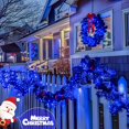 thumbnail image 4 of Cadena de luces solares JMEXSUSS 400 LED, 46 m, 8 modos, azul, 4 of 9