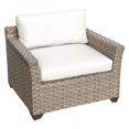 thumbnail image 1 of TK Classics Monterey Outdoor Traditional Wicker Club Chair in White, 1 of 1