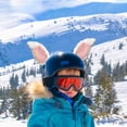 thumbnail image 6 of lacooooppia Helmet Decoration Bunny Ears Unique Easy Sticky on for Bicycle Riding Biking White, 6 of 8