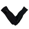 thumbnail image 2 of Under $5 Gloves Mittens Gray Winter Double Rabbit Furs Ball Non-fleece Warm Touches Screen Ladies Gloves, 2 of 2